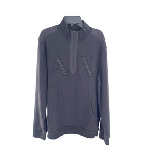 𝅺ARMANI ExchanGE 1/2 zip black jacket